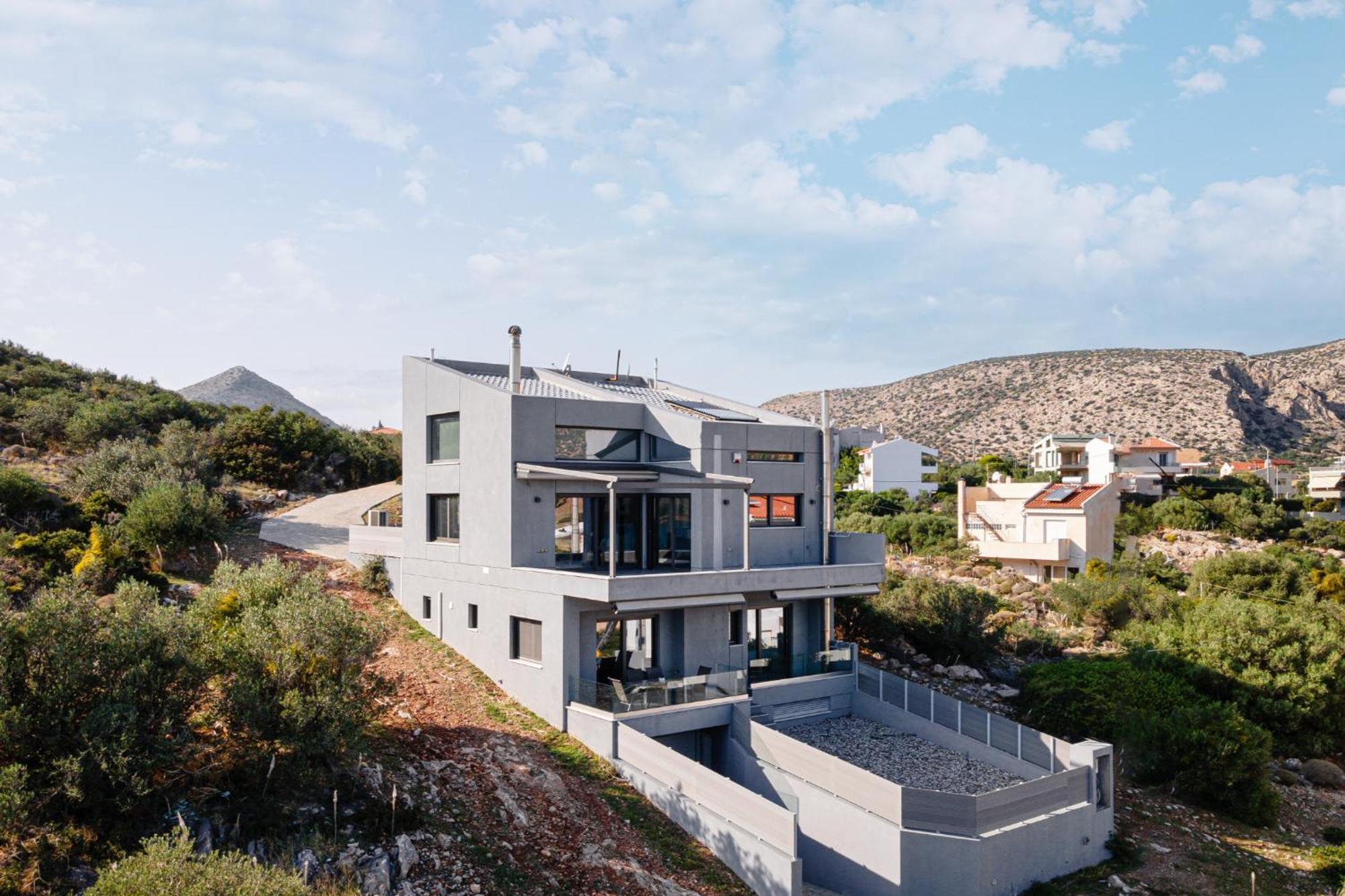 Cape Sea View Residence At Sounio Sounion Exterior photo